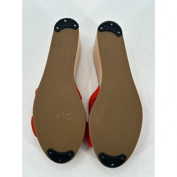 Loeffler Randall Women's Taylor (Kid Suede)‎ Slide Sandal Persimmon 7.5 Orange - Picture 6 of 6